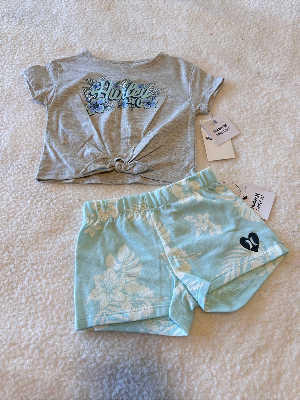 Girl’s Hurley Short Set